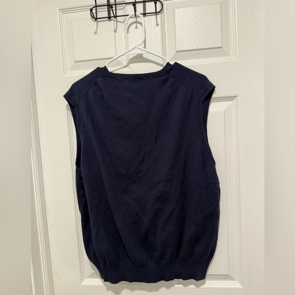 VTG Polo Ralph Lauren Navy Sweater Vest Size XXL. - Picture 2 of 6